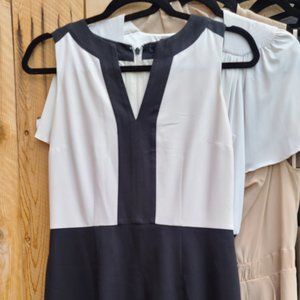 Banana Republic - Sleeveless, mid, shift dress